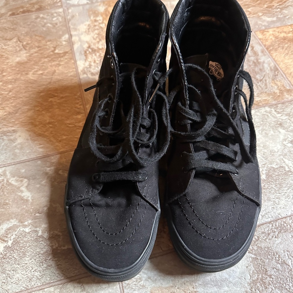 Vans Black High-Top Sneakers